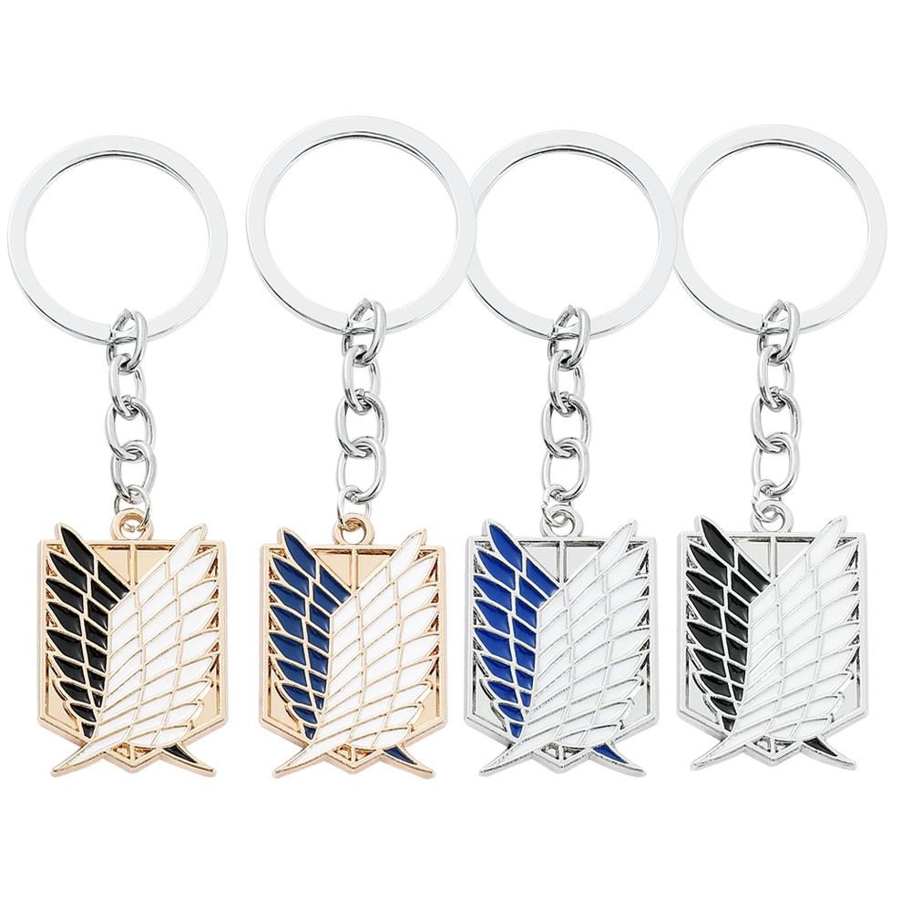 Women'S Key Accessories - อะนิเมะ Attack on Titan จี้เคลือบเอนาเมล ของตกแต่ง