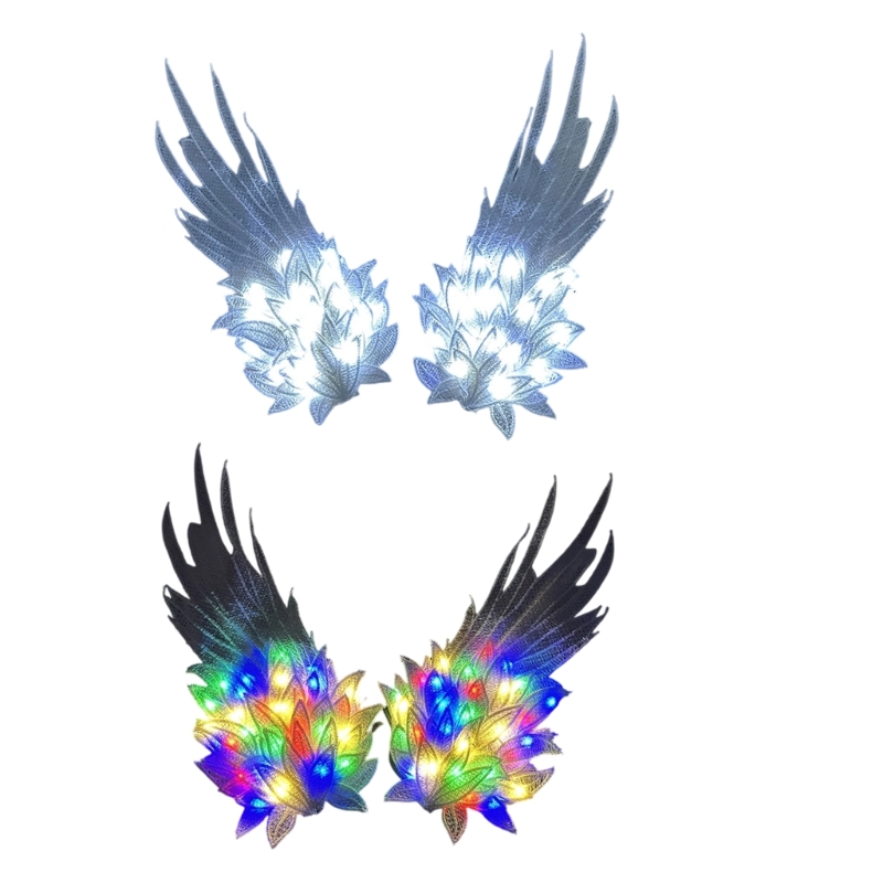 Women Accessories Description - Q39C Lighted Wing ผม Barrette 1