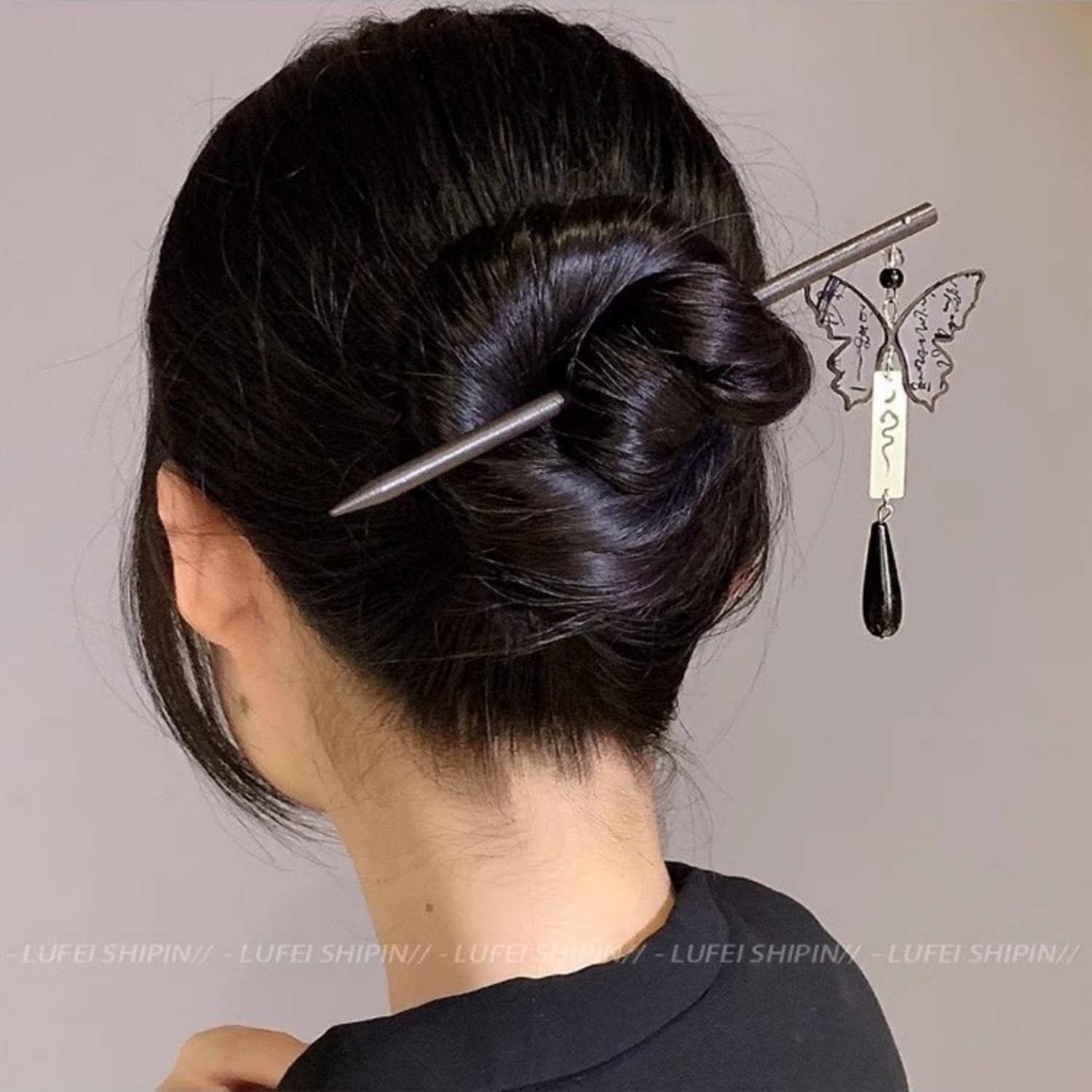 หรูหราไม้พู่ Hairpin สําหรับผู - Women Accessories Shop บทวิจารณ์และราคา