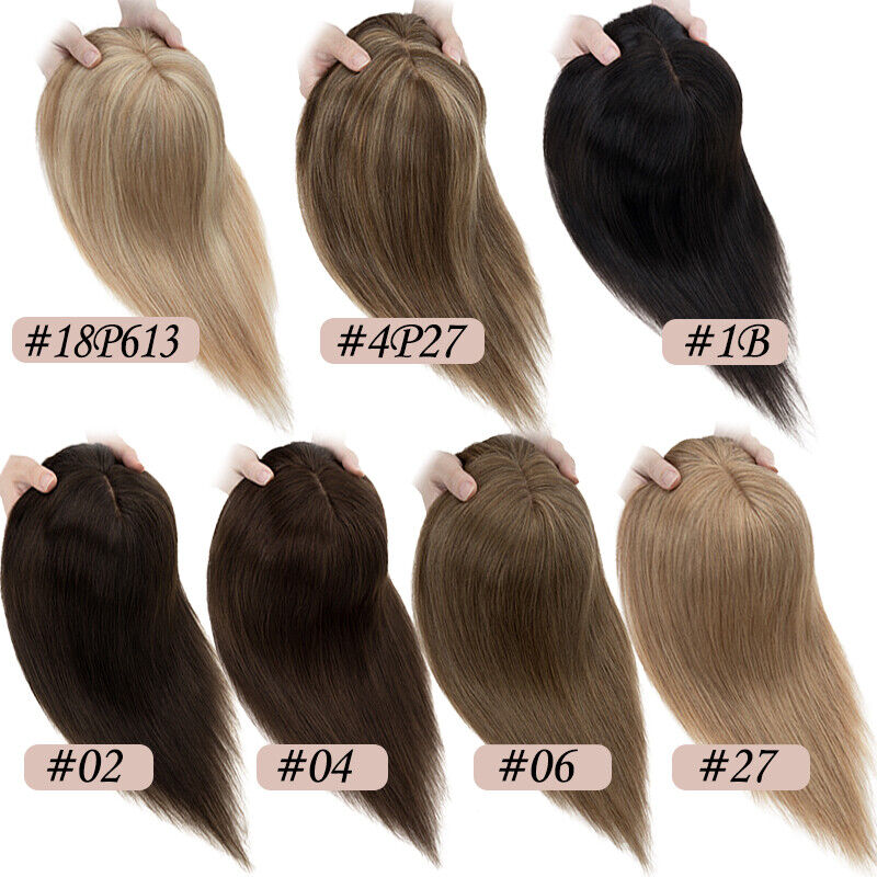 วิกผมแท้คลิปท็อปเปอร์ฐานทำจากผ - Women Accessories India บทวิจารณ์และราคา