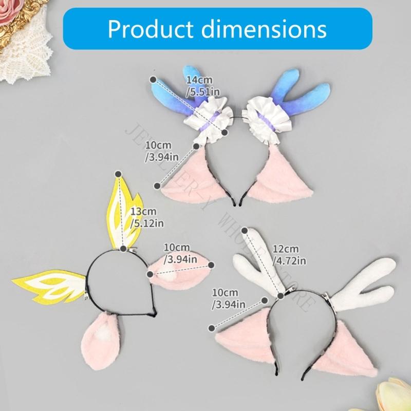 R7UF ที่คาดผมหูกวางตุ๊กตาพร้อม - Women Accessories Description บทวิจารณ์และราคา