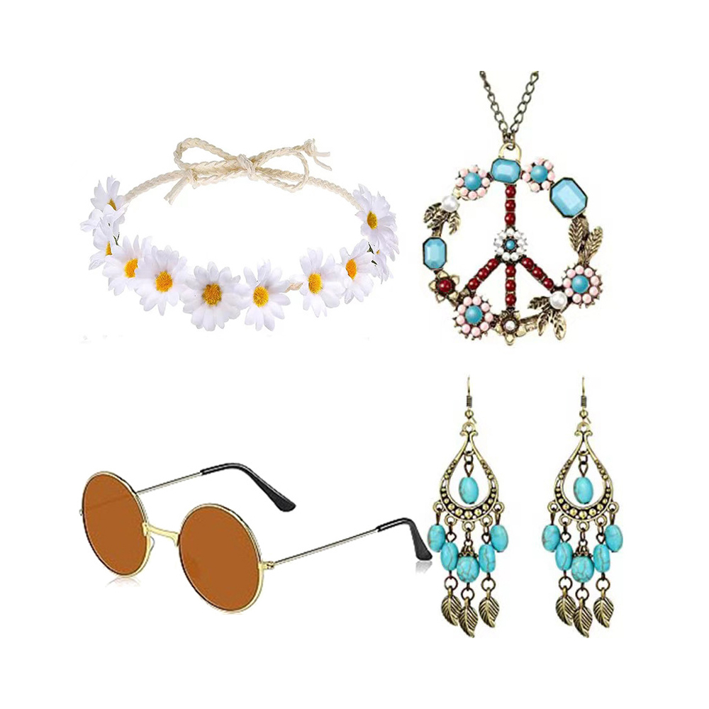 ชุดอุปกรณ์ฮิปปี้ยุค 60 ประกอบด - Women'S Accessories In The 60S บทวิจารณ์และราคา