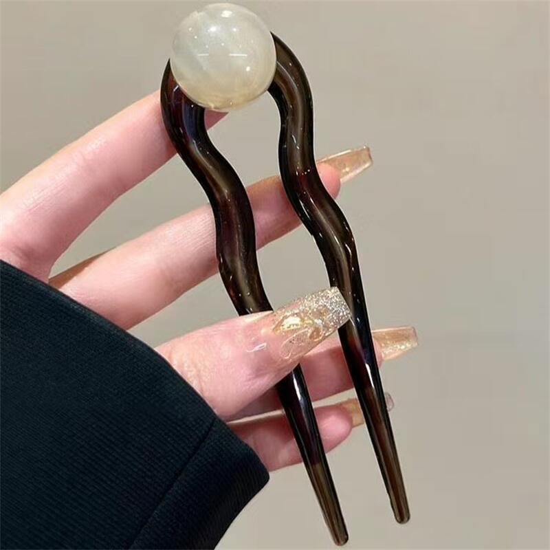 กิ๊บติดผมรูปตัว U สีแฟชั่นประด - Women Accessories Shop บทวิจารณ์และราคา