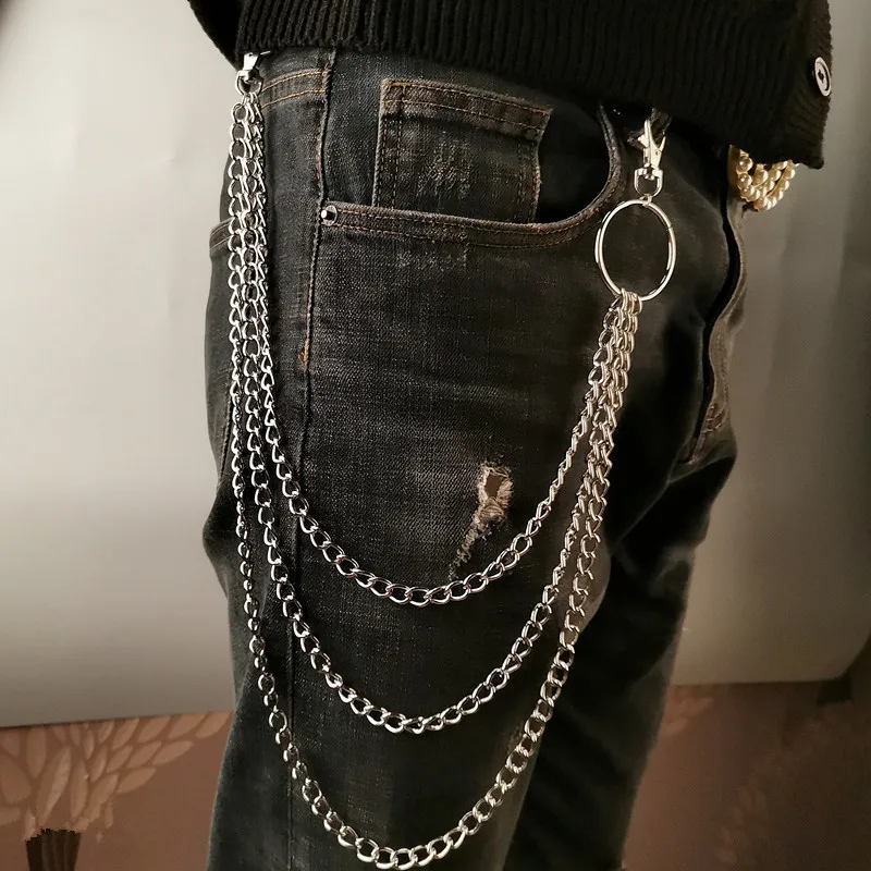 เข็มขัดโลหะแบบโซ่สไตล์พังก์ พร - Women Electronic Accessories บทวิจารณ์และราคา