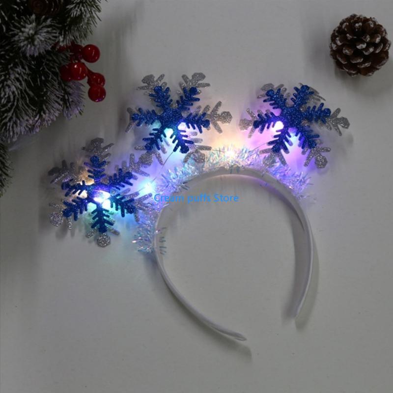 50LE Snowflake Light Upแถบคาดศ - Women Accessories Description บทวิจารณ์และราคา