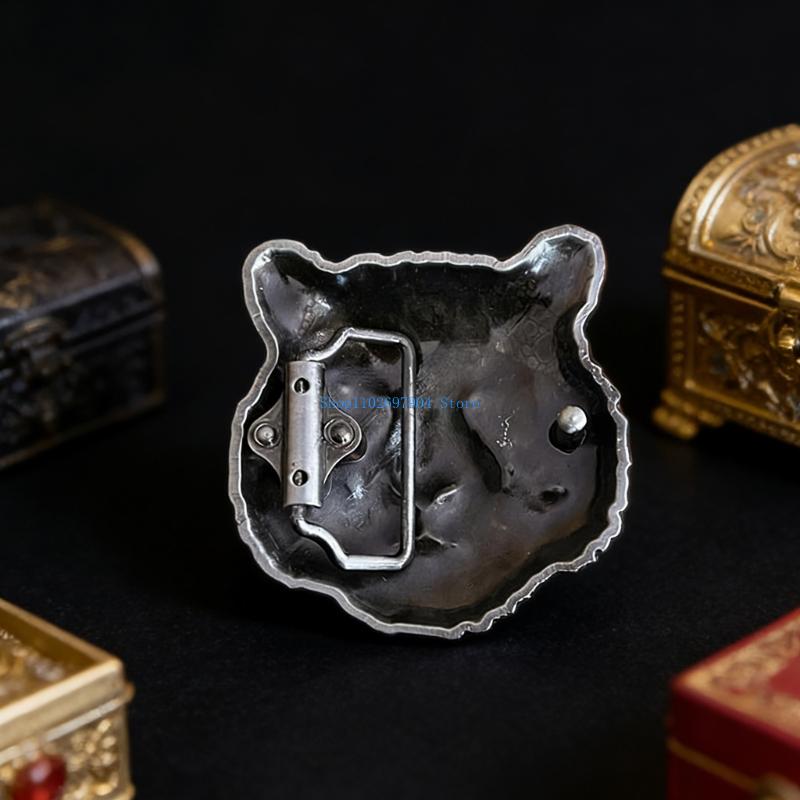 N7YF สไตล์แกะสลักหัวเสือเข็มขั - Women Accessories Description บทวิจารณ์และราคา