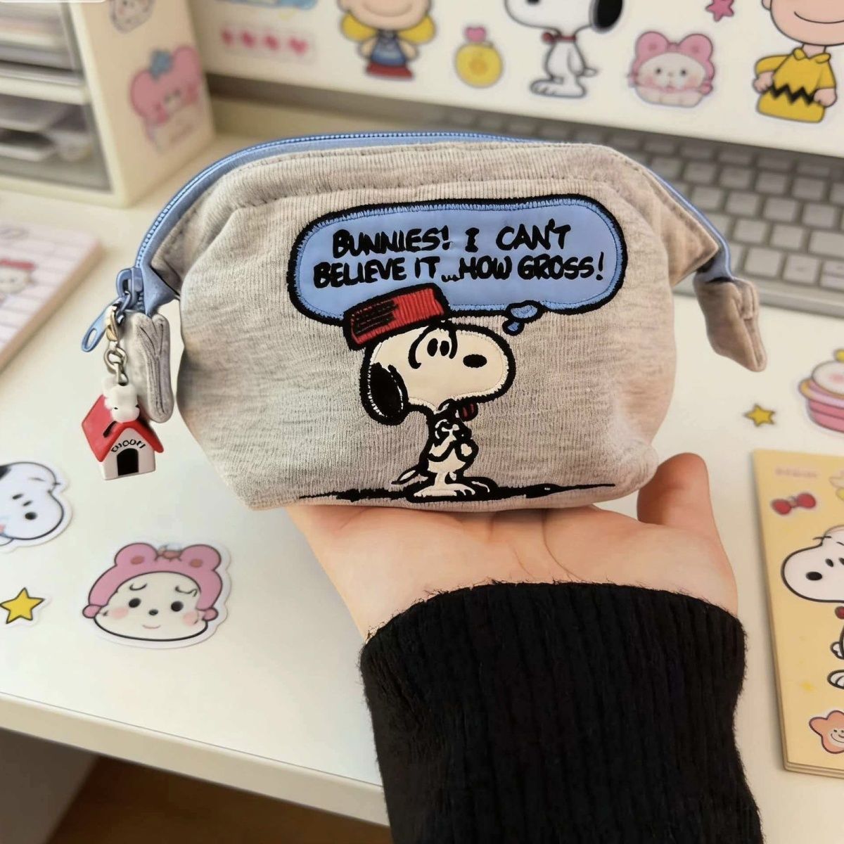 กระเป๋าเก็บของลายการ์ตูนสนูปปี - Women'S Vanity Accessories บทวิจารณ์และราคา