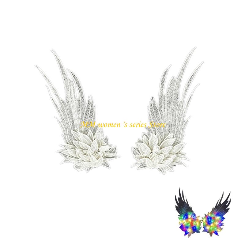 Q39C Lighted Wing ผม Barrette  - Women Accessories Description บทวิจารณ์และราคา