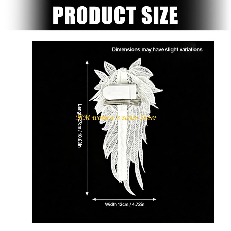 Q39C Lighted Wing ผม Barrette  - Women Accessories Description บทวิจารณ์และราคา