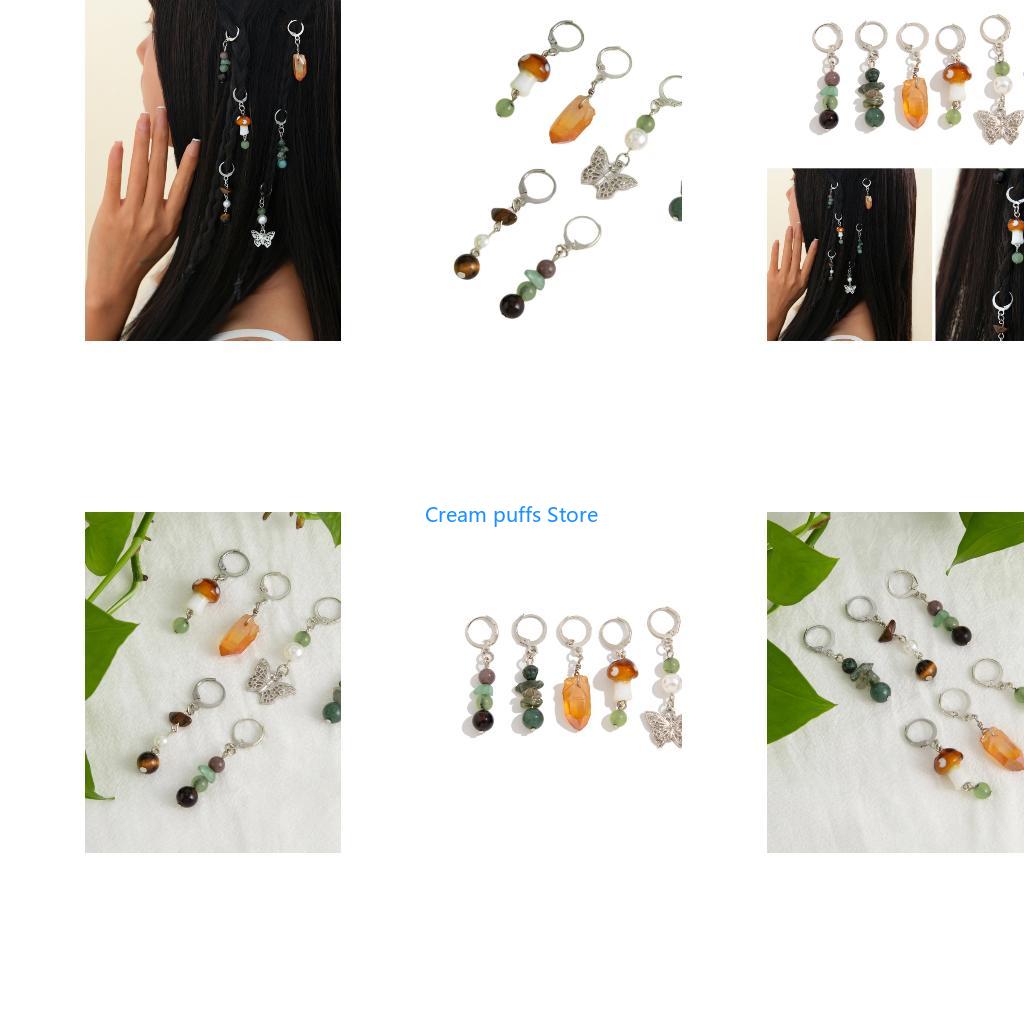50LE จำนวนมากผีเสื้อ Dreadlock - Women Accessories Description บทวิจารณ์และราคา