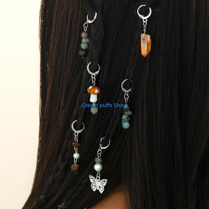 50LE จำนวนมากผีเสื้อ Dreadlock - Women Accessories Description บทวิจารณ์และราคา