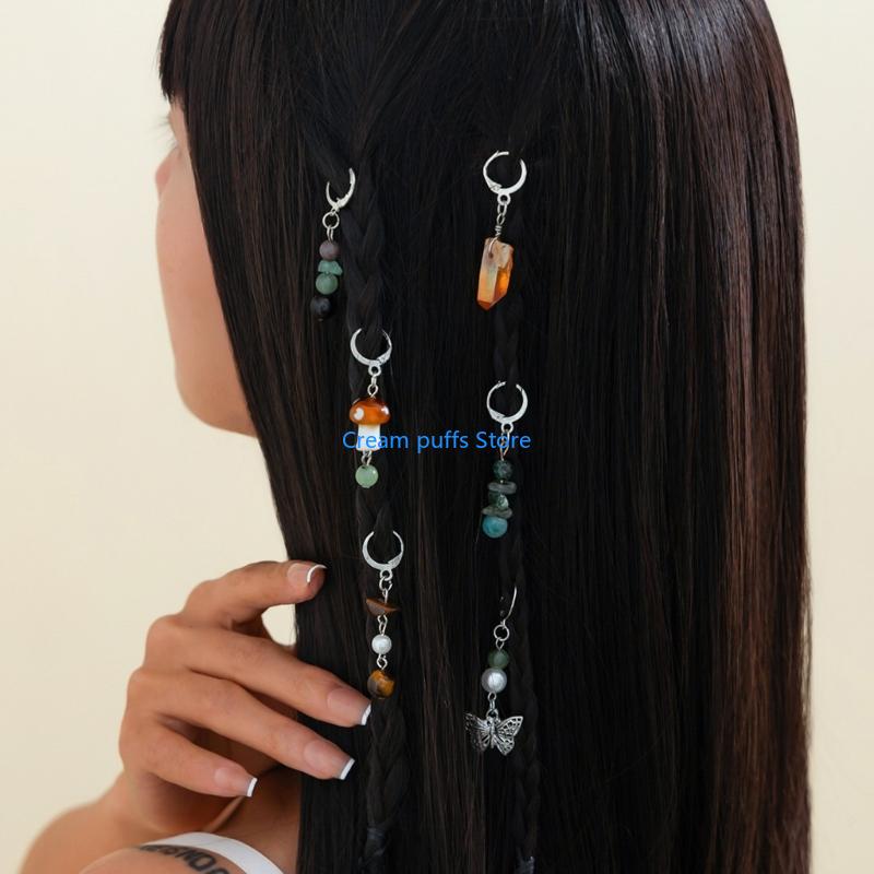 50LE จำนวนมากผีเสื้อ Dreadlock - Women Accessories Description บทวิจารณ์และราคา