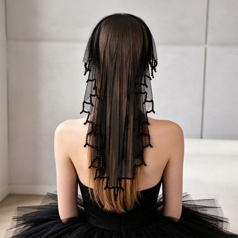 ที่คาดผมประดับผมพร้อมขอบตกแต่ง - Women Accessories Description บทวิจารณ์และราคา