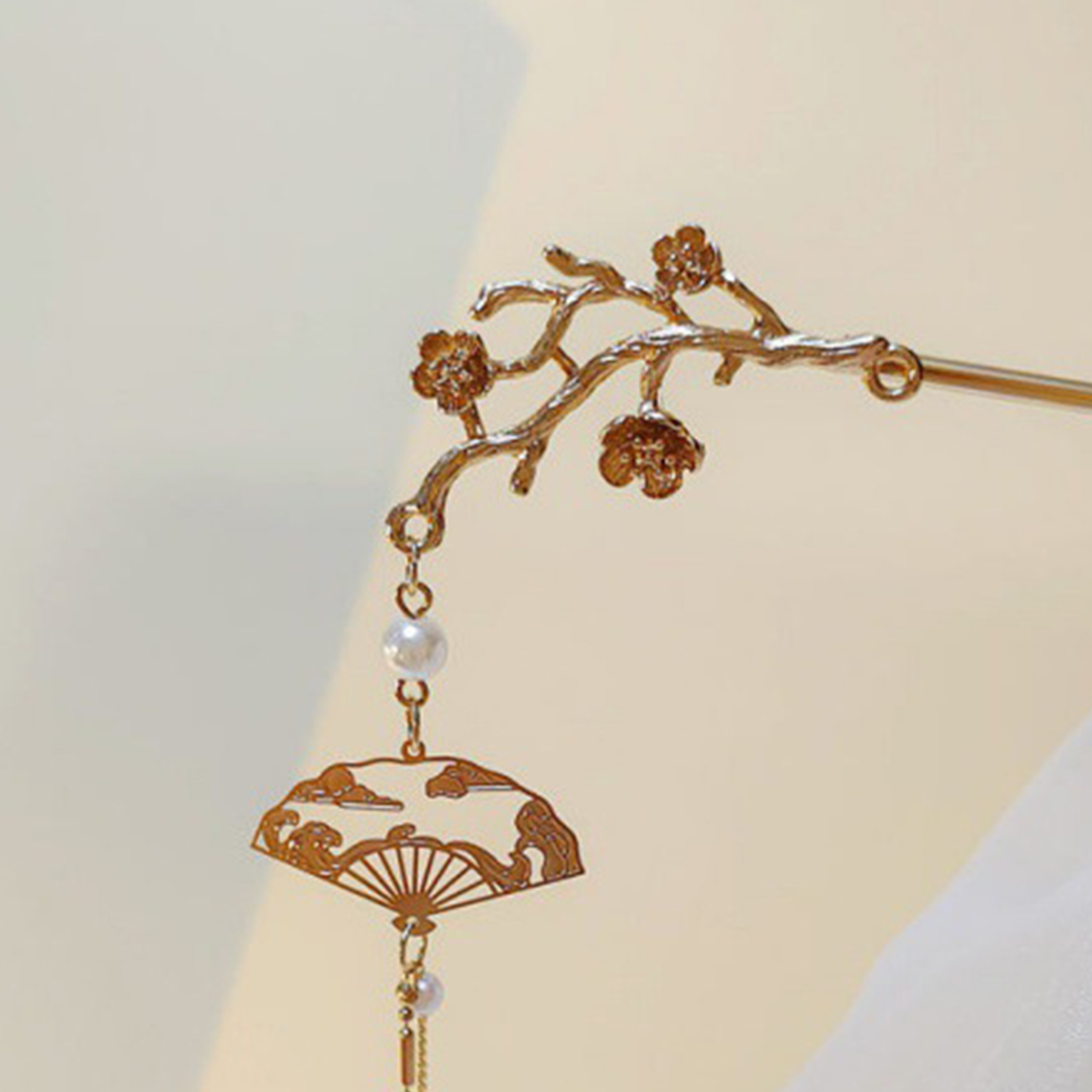 Retro ดอกไม้พู่ Hairpin สําหรั - Women Accessories Shop บทวิจารณ์และราคา