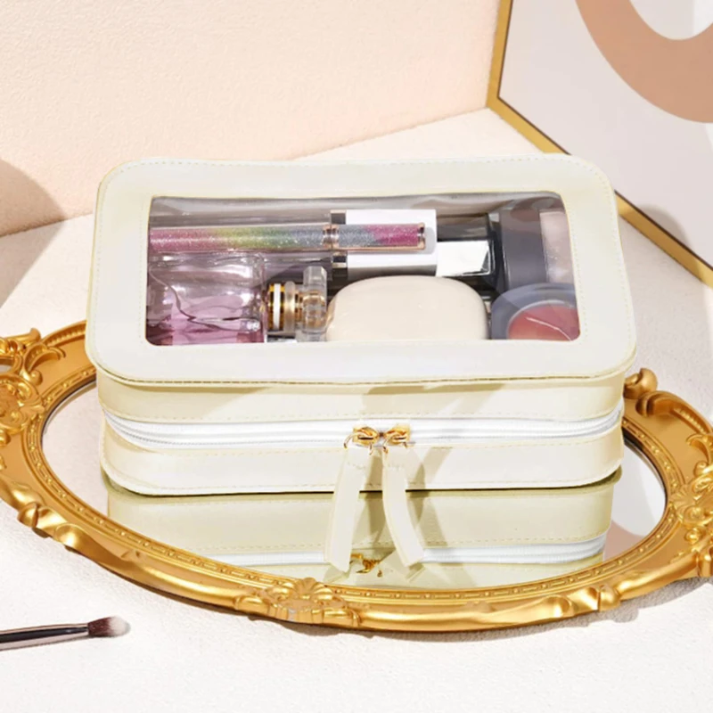 ผู้หญิง PU แต่งหน้ากระเป๋าเดิน - Women Accessories List บทวิจารณ์และราคา