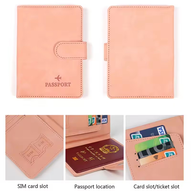 ซองใส่พาสปอร์ตหนัง ป้องกัน RFI - Women'S Accessories Wallet บทวิจารณ์และราคา