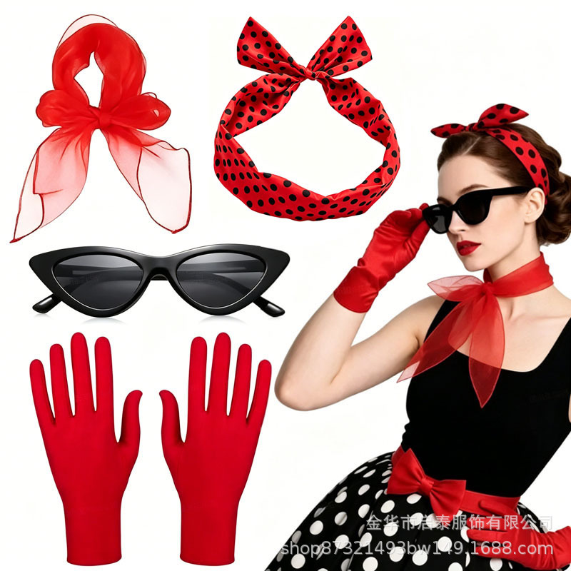 ชุดคอสตูมผู้หญิงยุค 50s 60s ชุ - Women'S Accessories In The 60S บทวิจารณ์และราคา